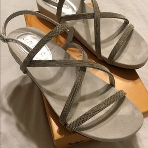 Unisa Silver Sandals
